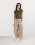 Jogger Tie-Waist By Aerie - Gris 0493_8527_021_of