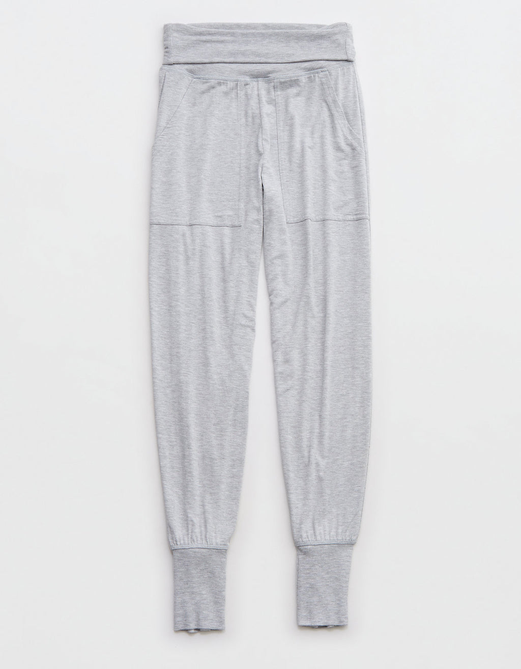 Pantalón de pijama Aerie en franela - Gris 0496_1501_012_f