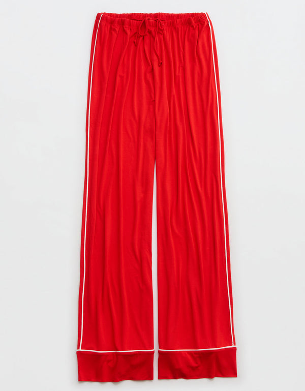 Pantalón de pijama de mujer Aerie - Rojo