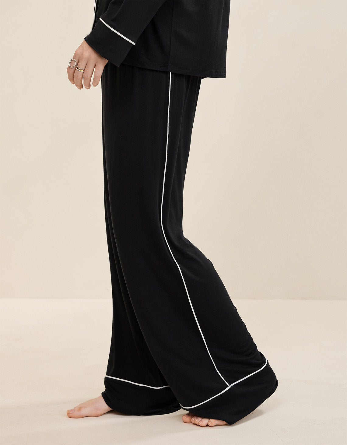 Pantalón de Pijama Real Soft By Aerie - Negro 0496_1770_073_d2