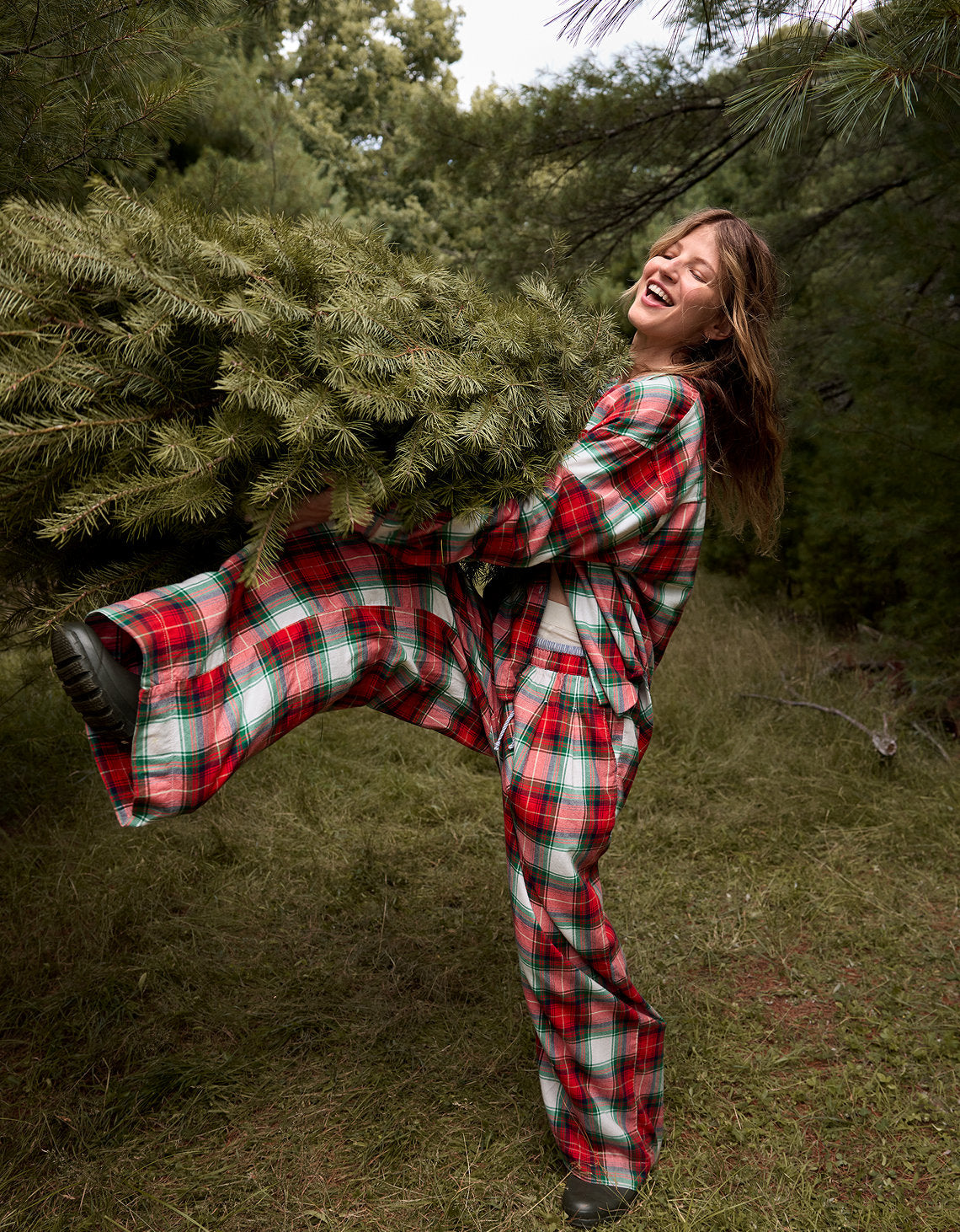 Pantalón de Pijama de franela By Aerie - Generico 0496_1874_125_l1