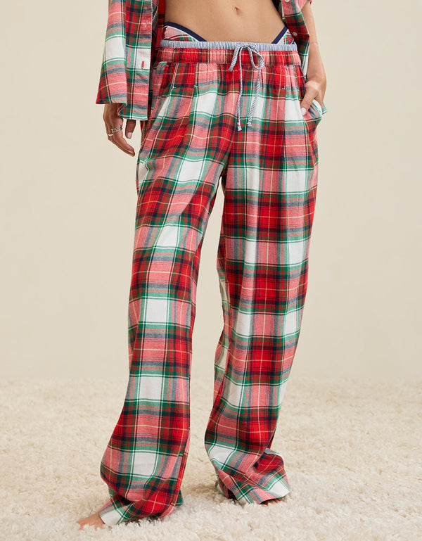 Pantalón de Pijama de franela By Aerie - Generico