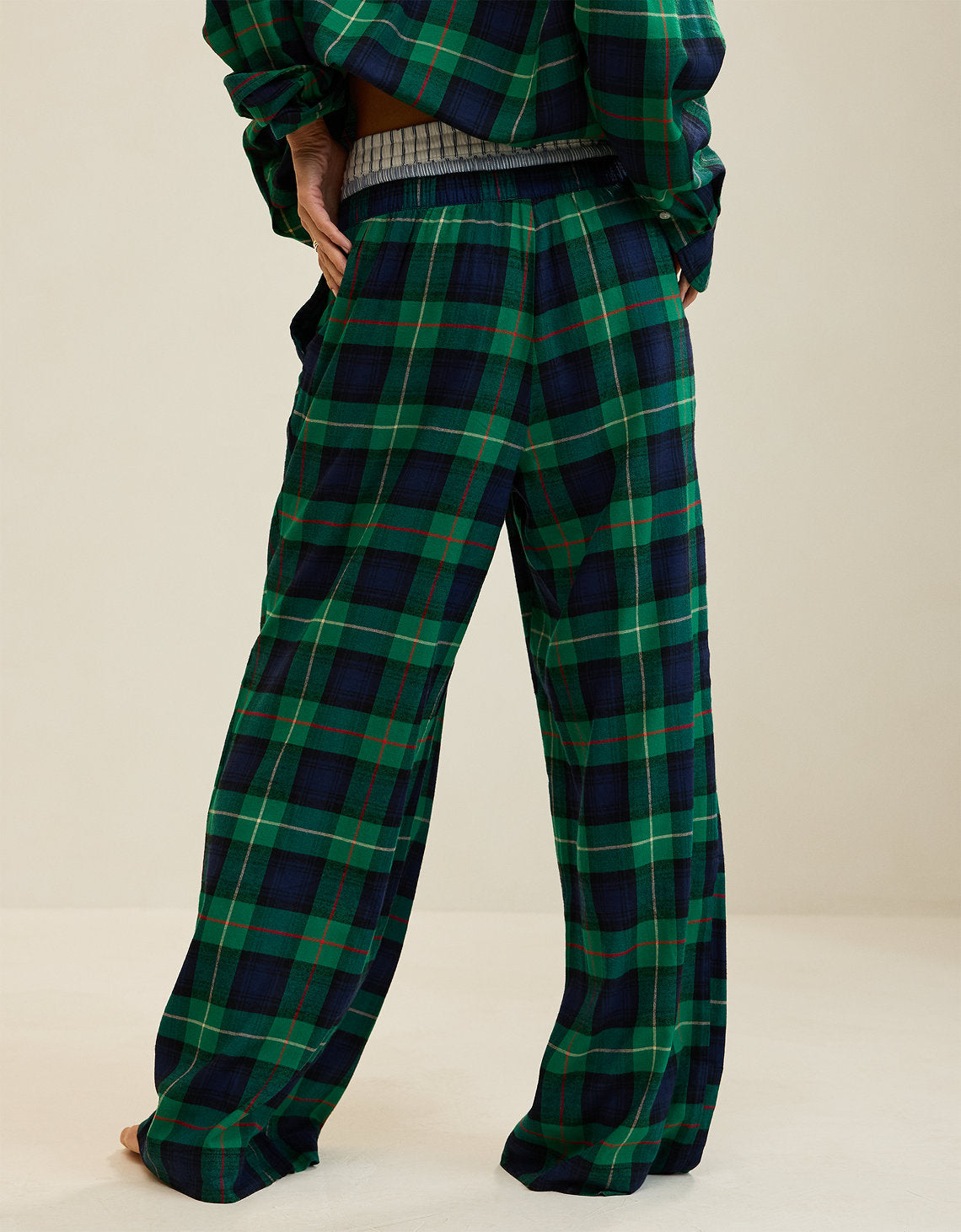 Pantalón de Pijama de franela By Aerie - Generico 0496_1874_366_ob