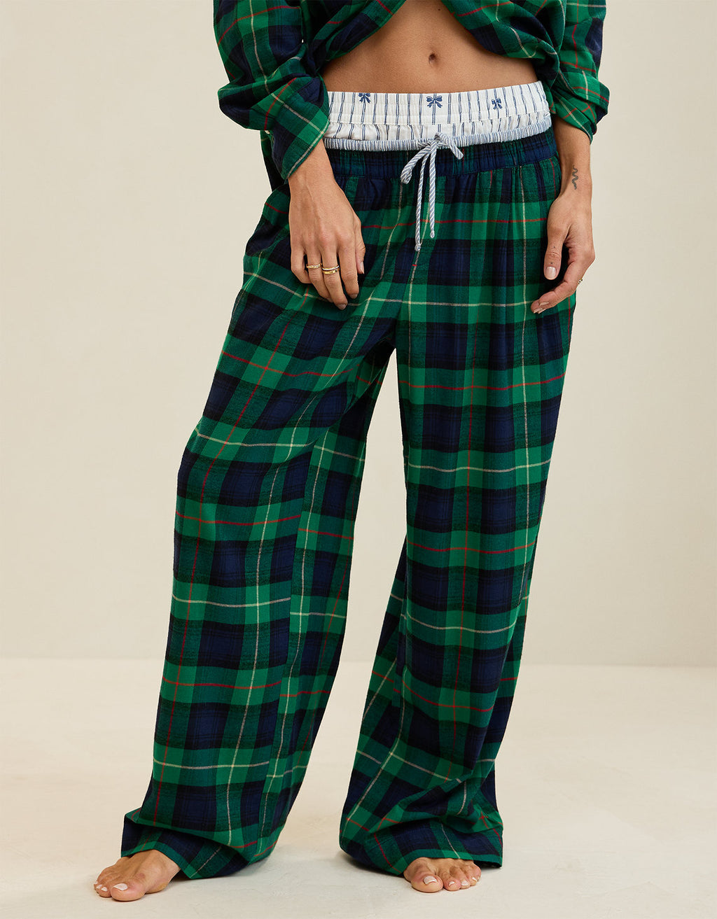 Pantalón de Pijama de franela By Aerie - Generico 0496_1874_366_of