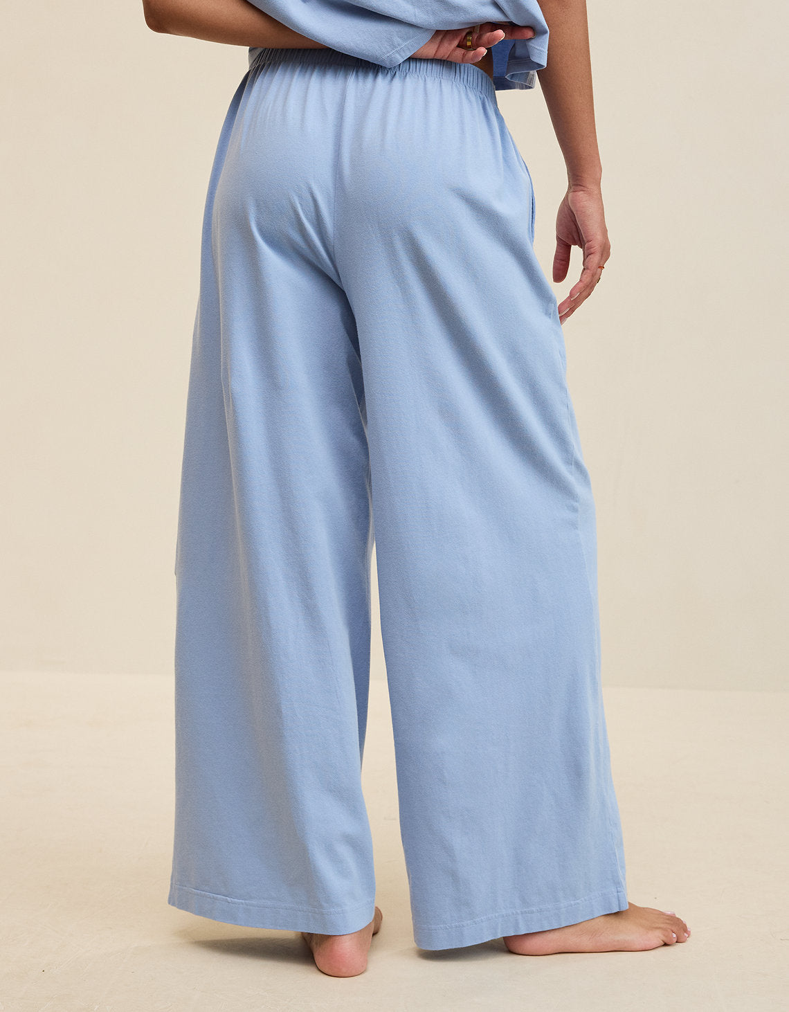 Pantalón de pijama Aerie Dream Jersey - Azul 0496_1908_412_ob