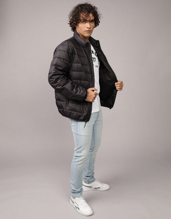 Chaqueta Puffer Ae - Negro