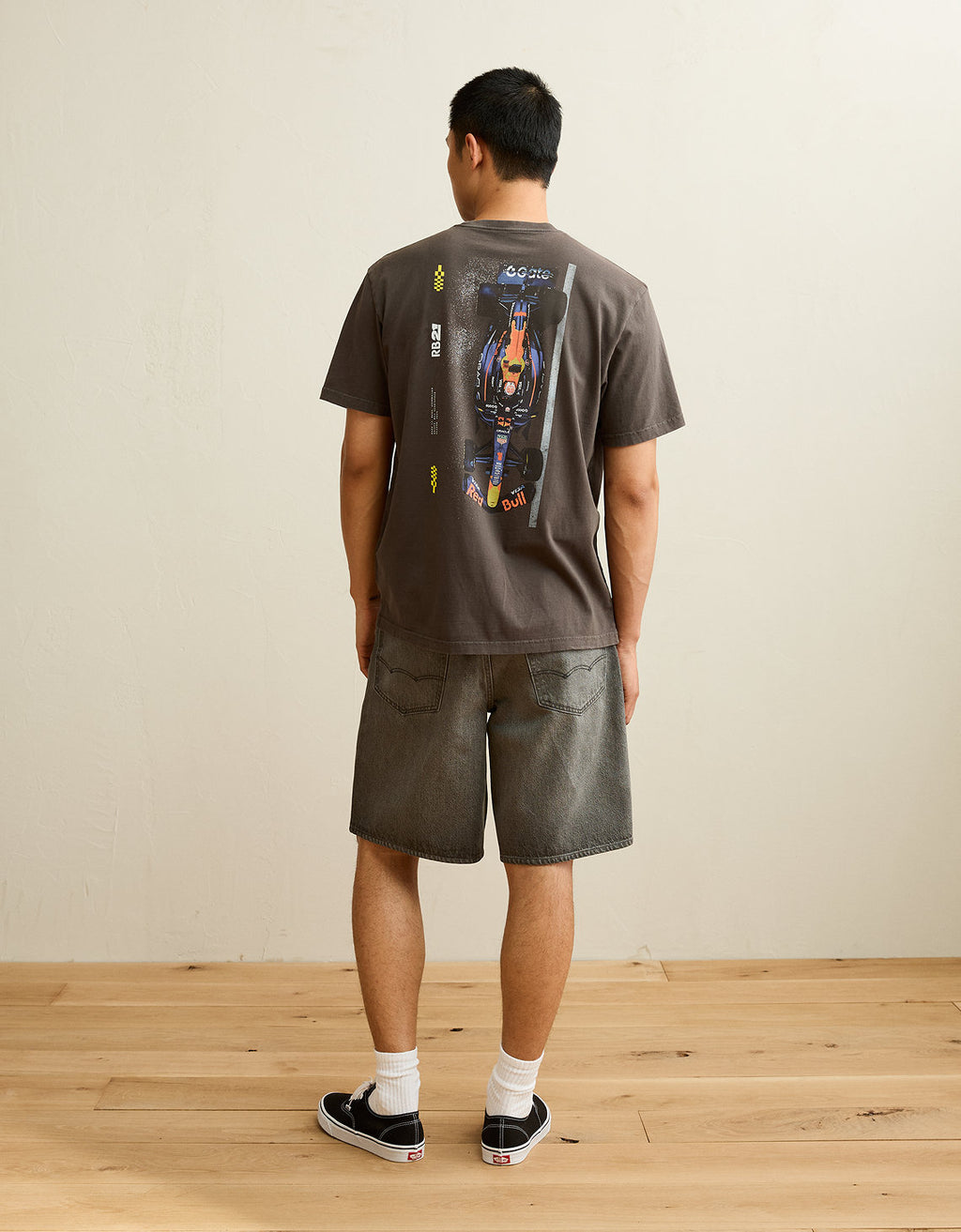 Camiseta gráfica de ajuste estándar Ae x Oracle Red Bull Racing - Gris 0519_6065_023_ob