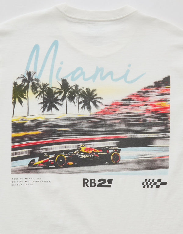 Camiseta gráfica de ajuste estándar Ae x Oracle Red Bull Racing - Blanco