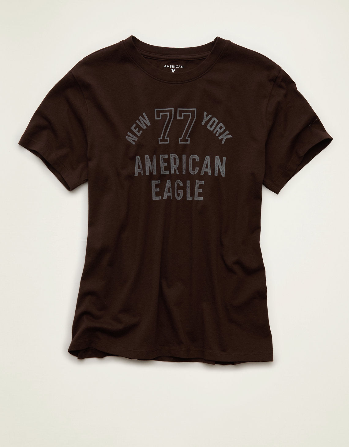 Camiseta Gráfica de Uso Diario Ae - Café 0531_1729_215_f
