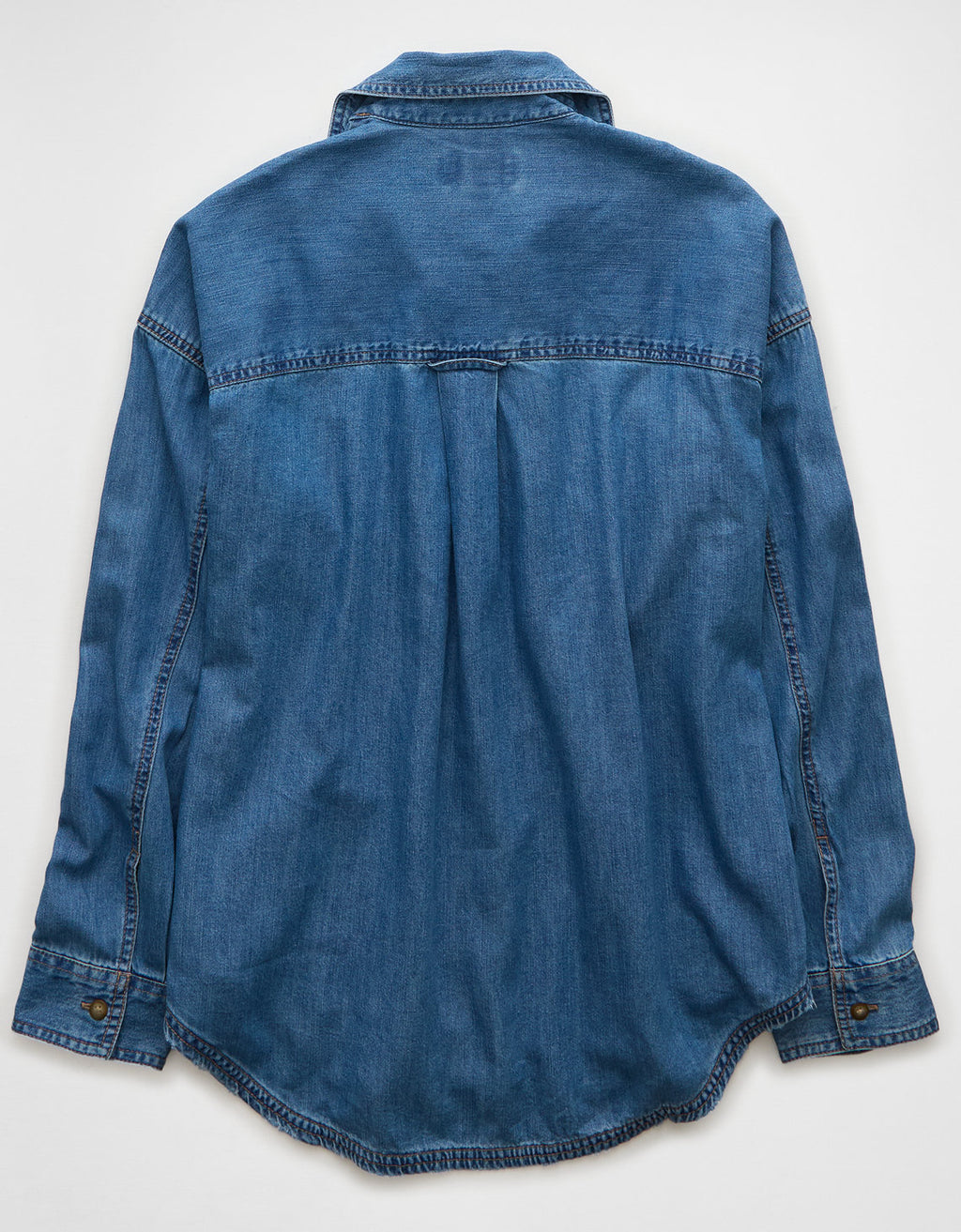 Camisa en Denim Oversized Manga Larga Mujer AE - Generico 0536_5750_936_b