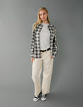 Camisa Abotonada Ae - Gris 0536_6536_020_of
