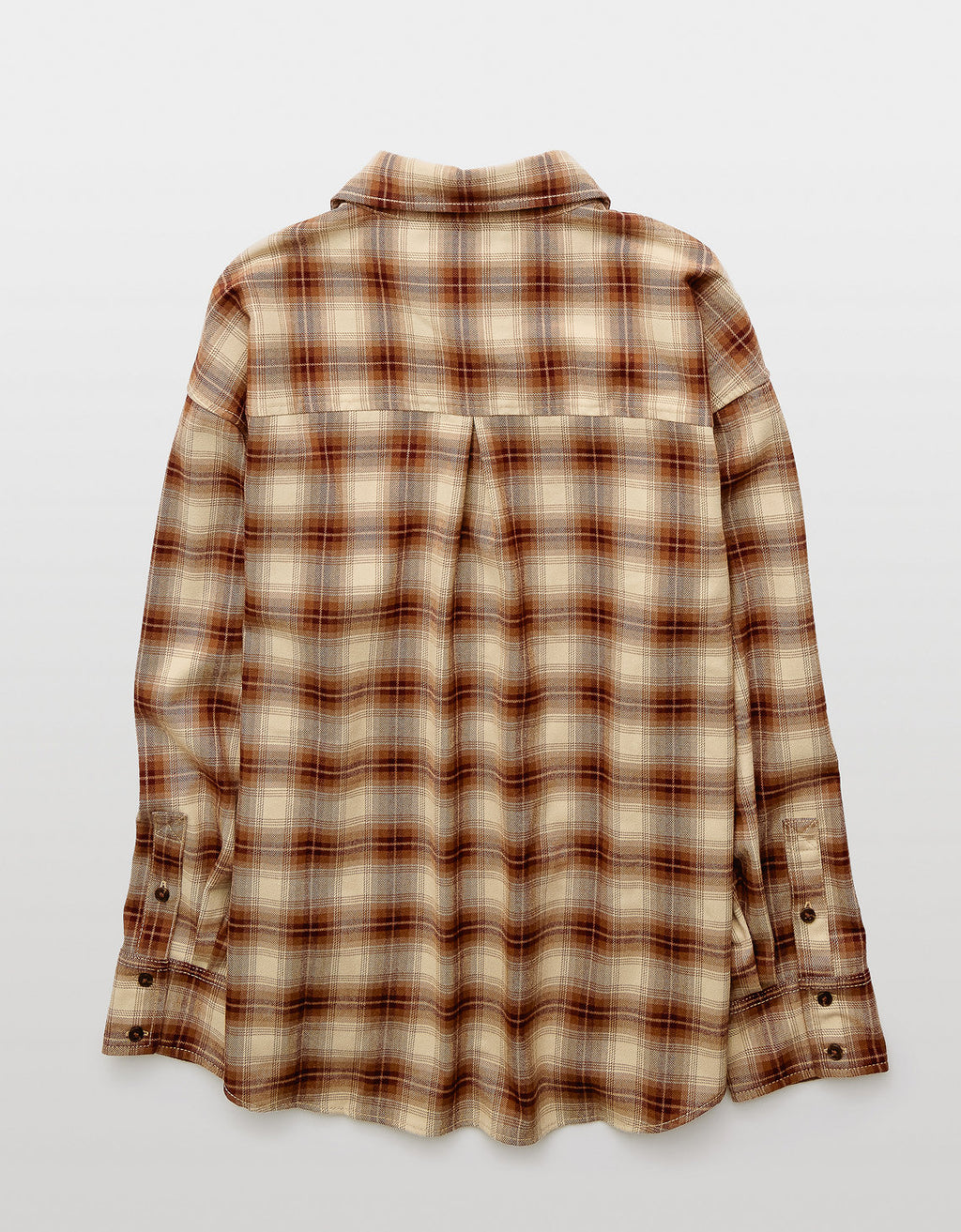 Camisa Abotonada Ae - Café 0536_6536_200_b