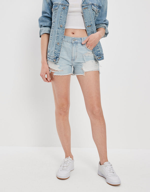 Short AE en denim 90s - Azul