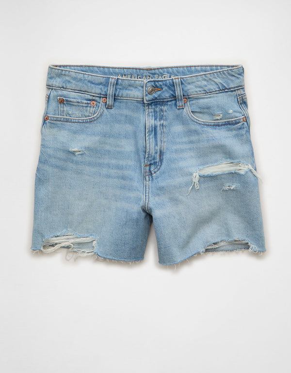 Short Baggy tiro alto Ae - Azul