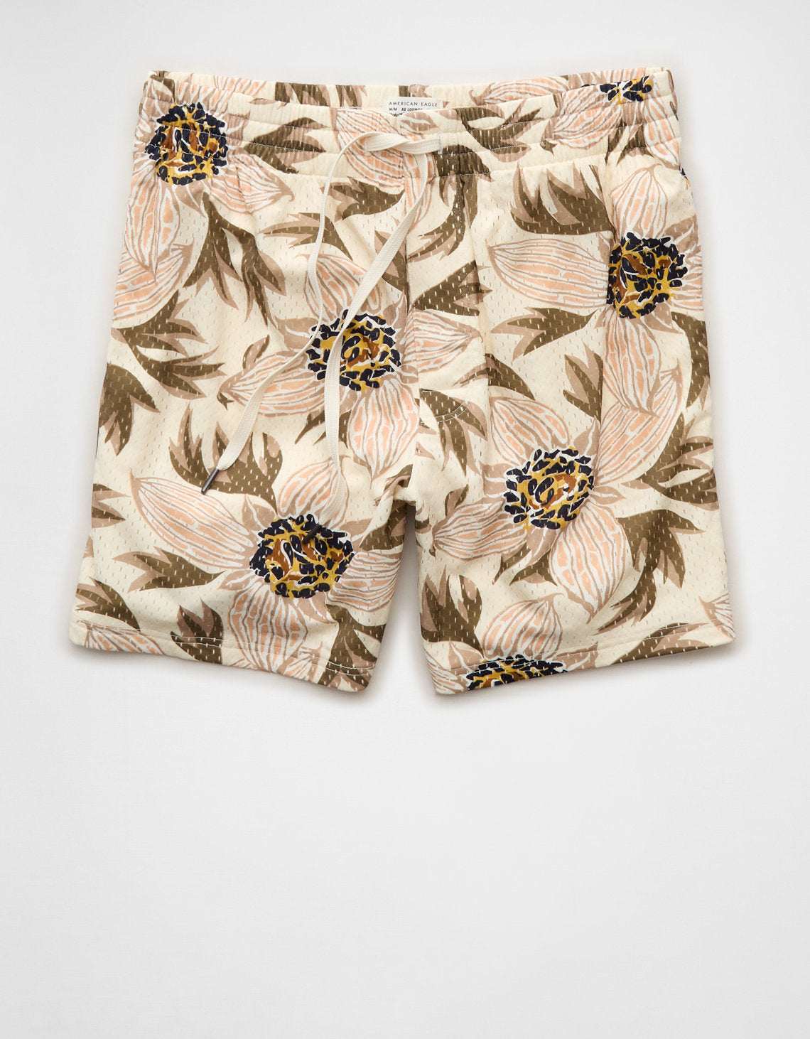 Ae 6 Pantalón Corto Lounge de Malla - Beige 0552_7474_676_f