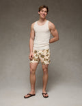 Ae 6 Pantalón Corto Lounge de Malla - Beige 0552_7474_676_of