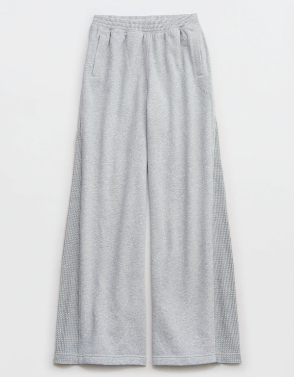 Pantalón Tiro Alto de Mujer Aerie - Gris