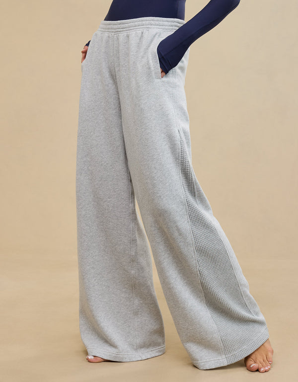 Pantalón Tiro Alto de Mujer Aerie - Gris