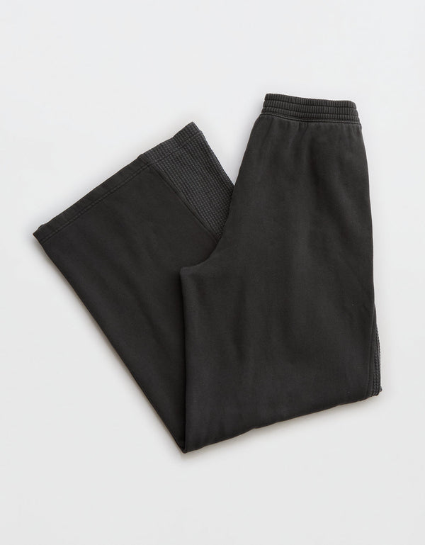 Pantalón Tiro Alto de Mujer Aerie - Gris