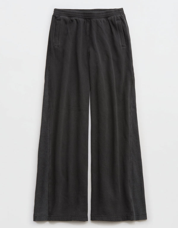 Pantalón Tiro Alto de Mujer Aerie - Gris