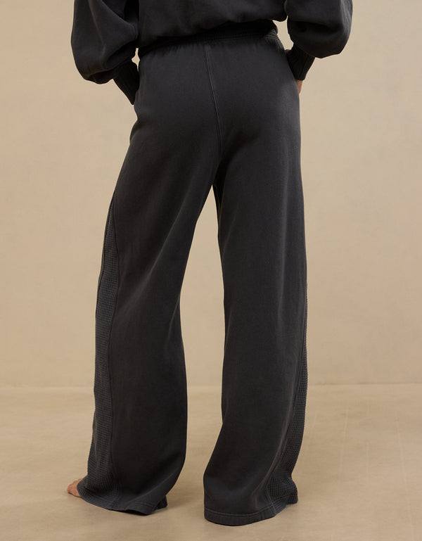 Pantalón Tiro Alto de Mujer Aerie - Gris