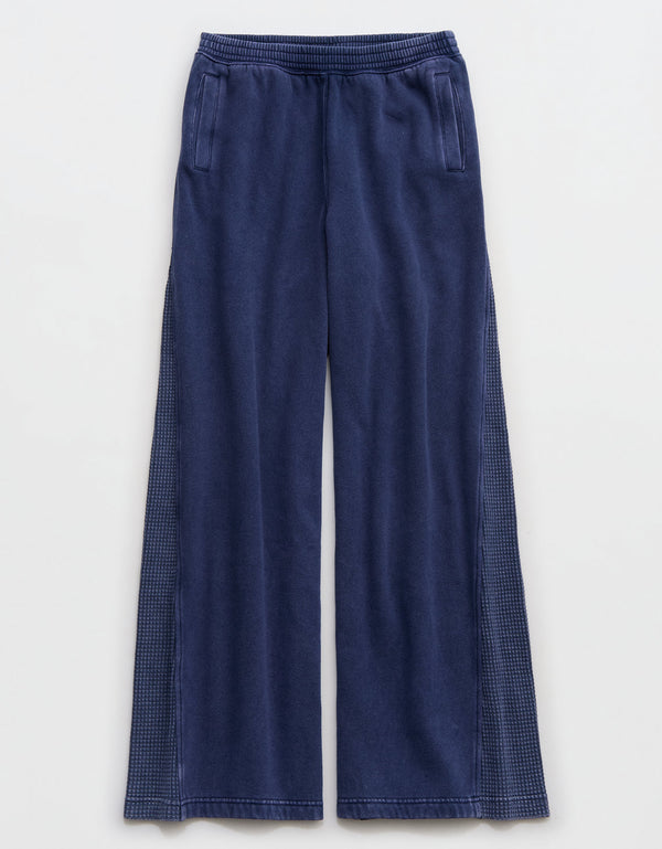 Pantalón Tiro Alto de Mujer Aerie - Azul