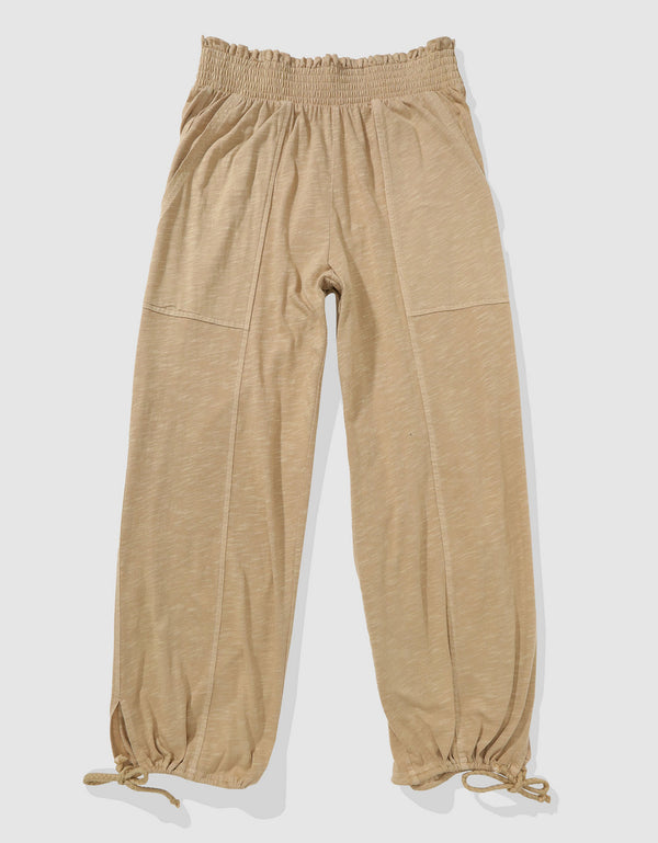 Pantalón Jogger Holgado Aerie - Café