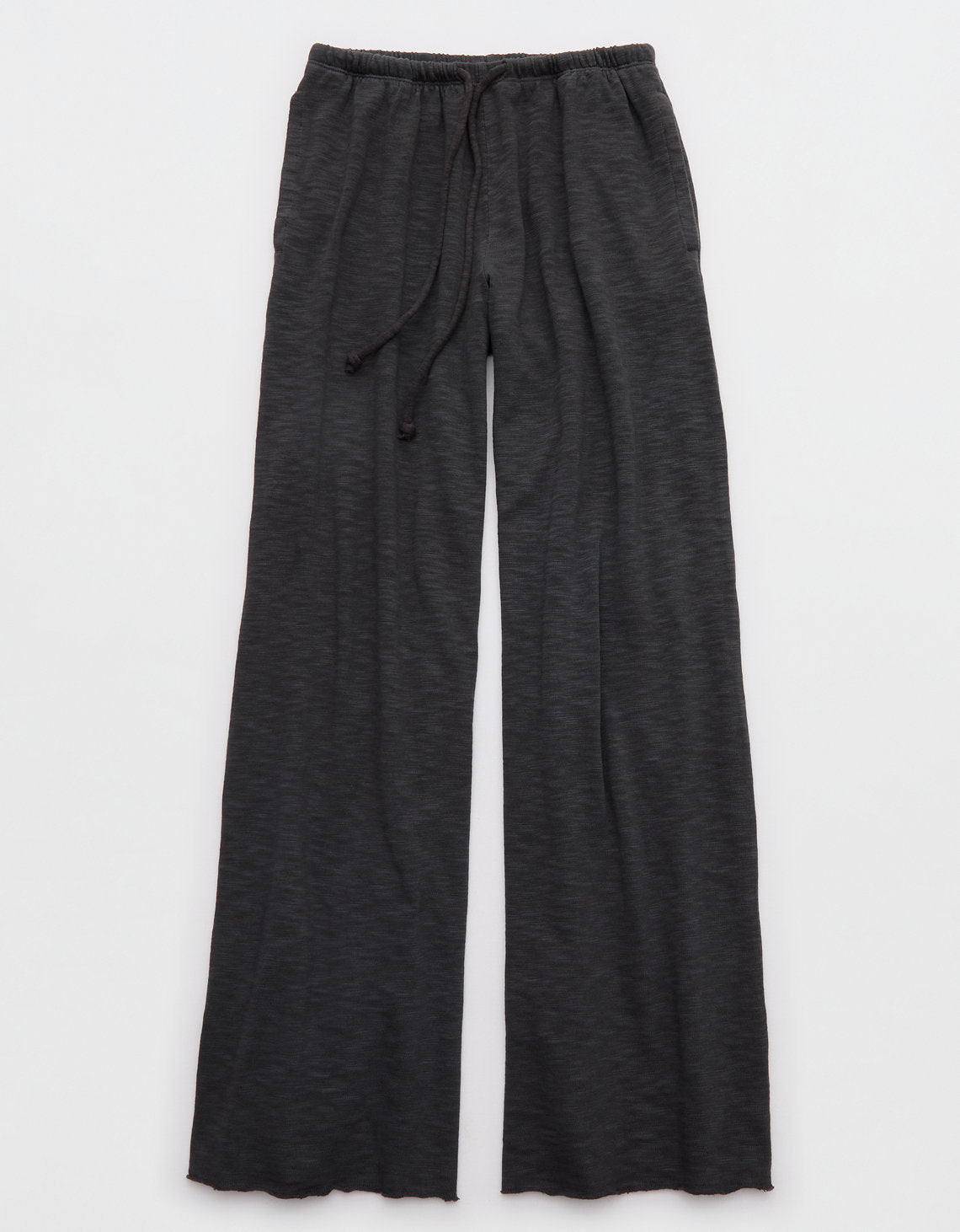 Pantalón tejido informal de punto By Aerie - Gris 0701_8670_005_f