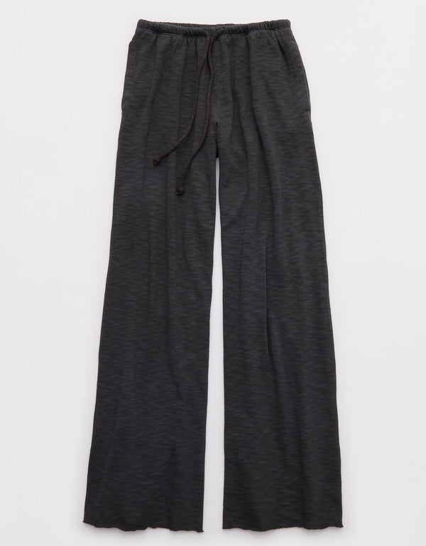 Pantalón tejido informal de punto By Aerie - Gris