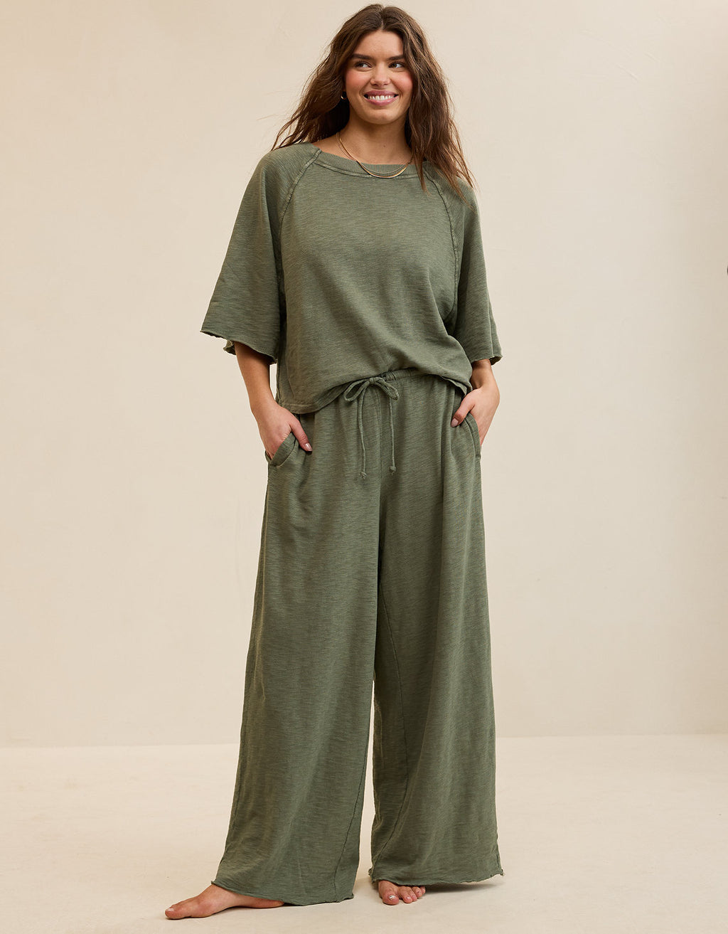 Pantalón tejido informal de punto By Aerie - Generico 0701_8670_331_of
