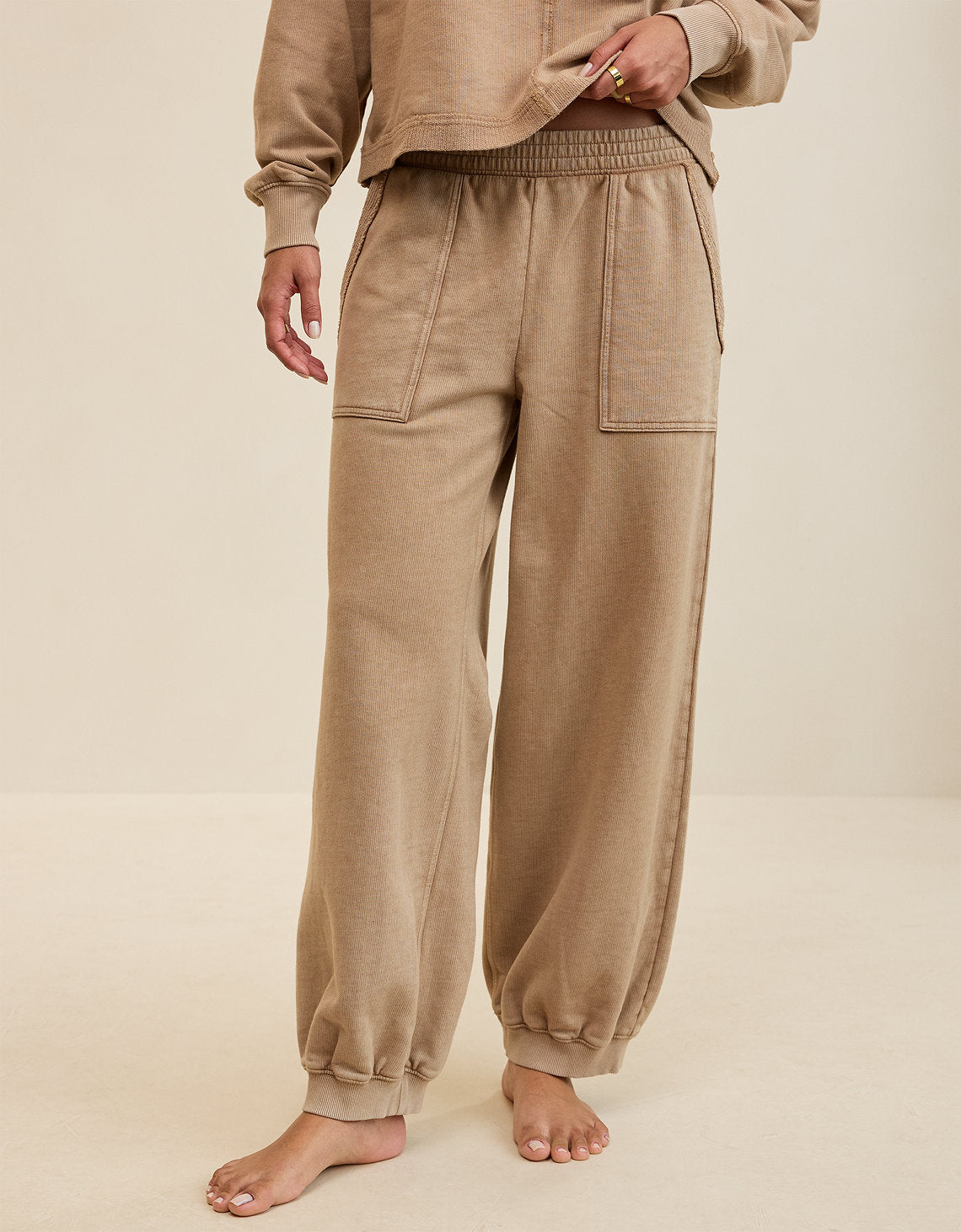 Aerie Vacay Jogger - Caqui 0701_8759_238_os