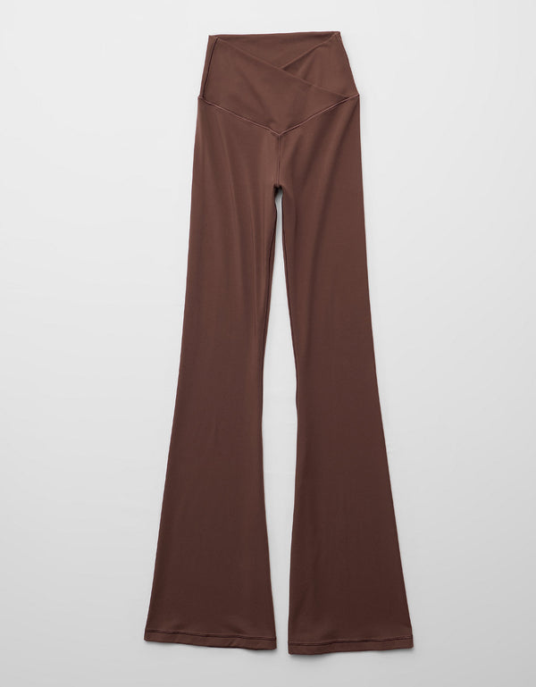 Legging OFFLINE de Tiro Alto By Aerie - Café