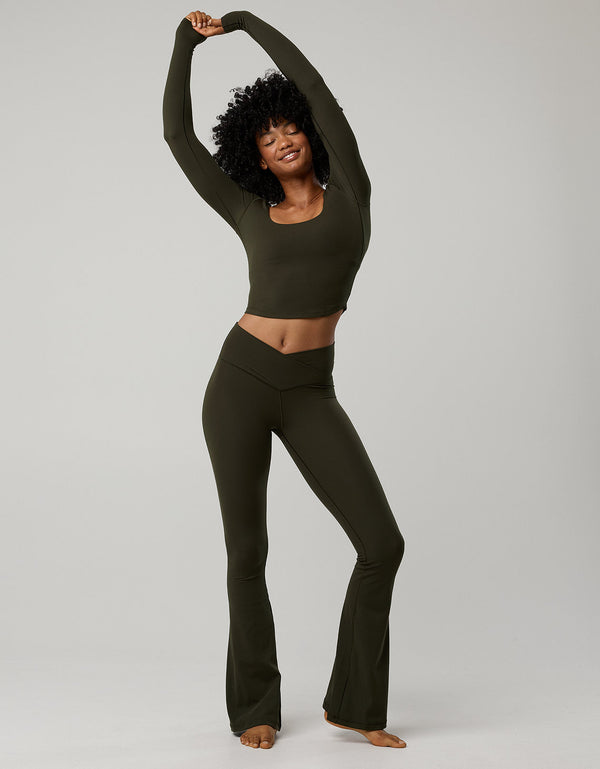 Legging OFFLINE de Tiro Alto By Aerie - Azul