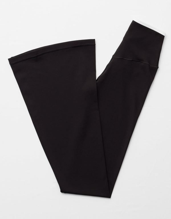 Legging Flare OFFLINE Real Me de Cintura Alta con Fruncido By Aerie - Negro
