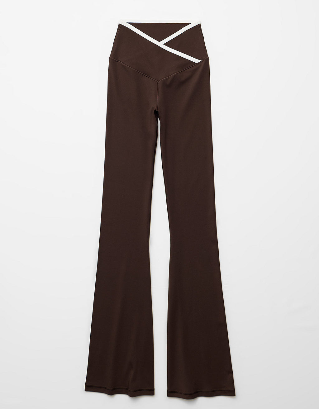 Legging Flare OFFLINE Real Me de Cintura Alta con Fruncido By Aerie - Cafe 0702_6297_192_f