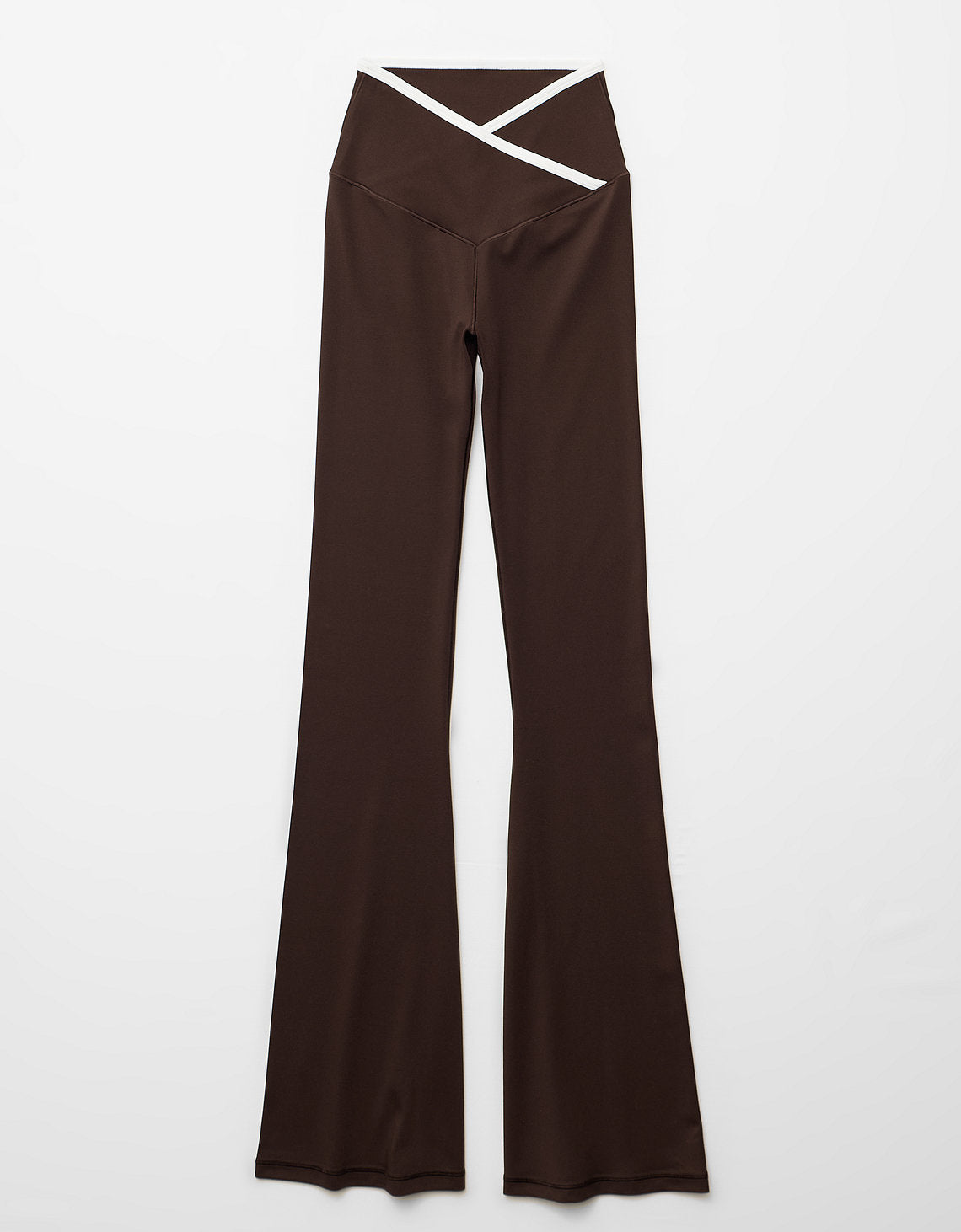 Legging Flare OFFLINE Real Me de Cintura Alta con Fruncido By Aerie - Cafe 0702_6297_192_f