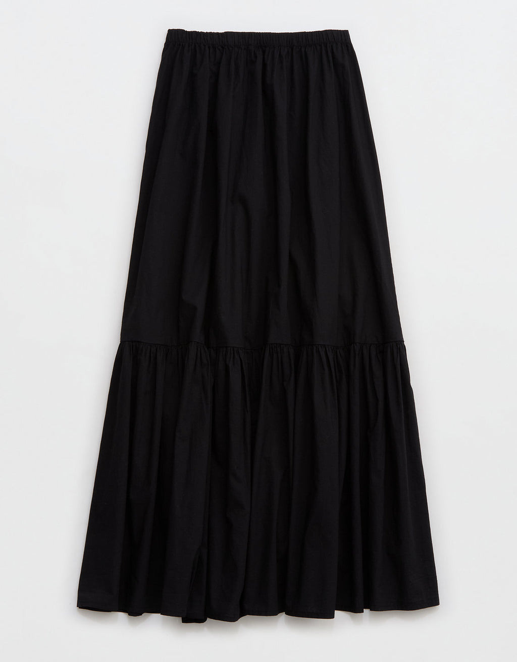 Falda Aerie larga para mujer - Negro 0703_1752_073_b