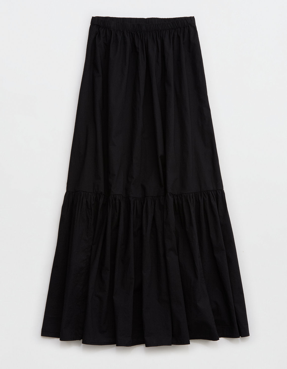Falda Aerie larga para mujer - Negro 0703_1752_073_f