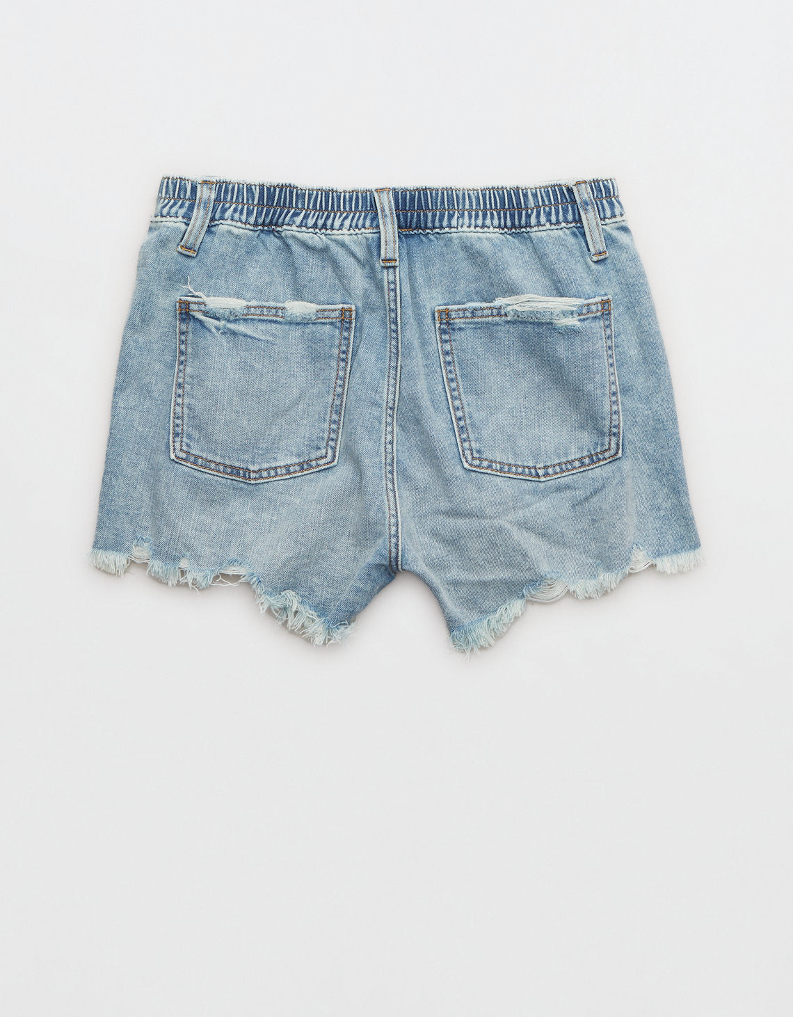 Short Aerie de mezclilla Daydream - Azul 0706_7963_401_b