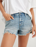 Short Aerie de mezclilla Daydream - Azul 0706_7963_401_of