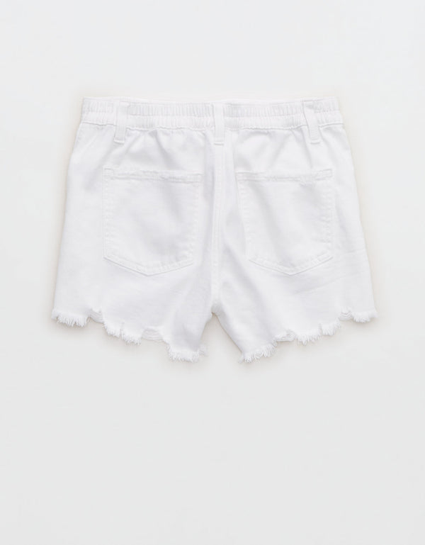 Short Aerie de mezclilla Daydream - Blanco
