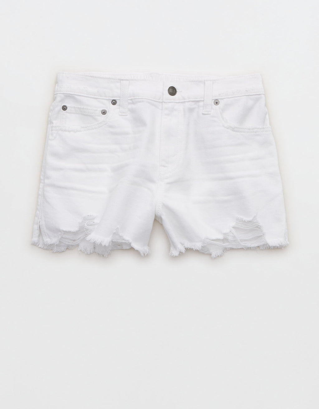 Short Aerie de mezclilla Daydream - Blanco 0706_8008_100_f