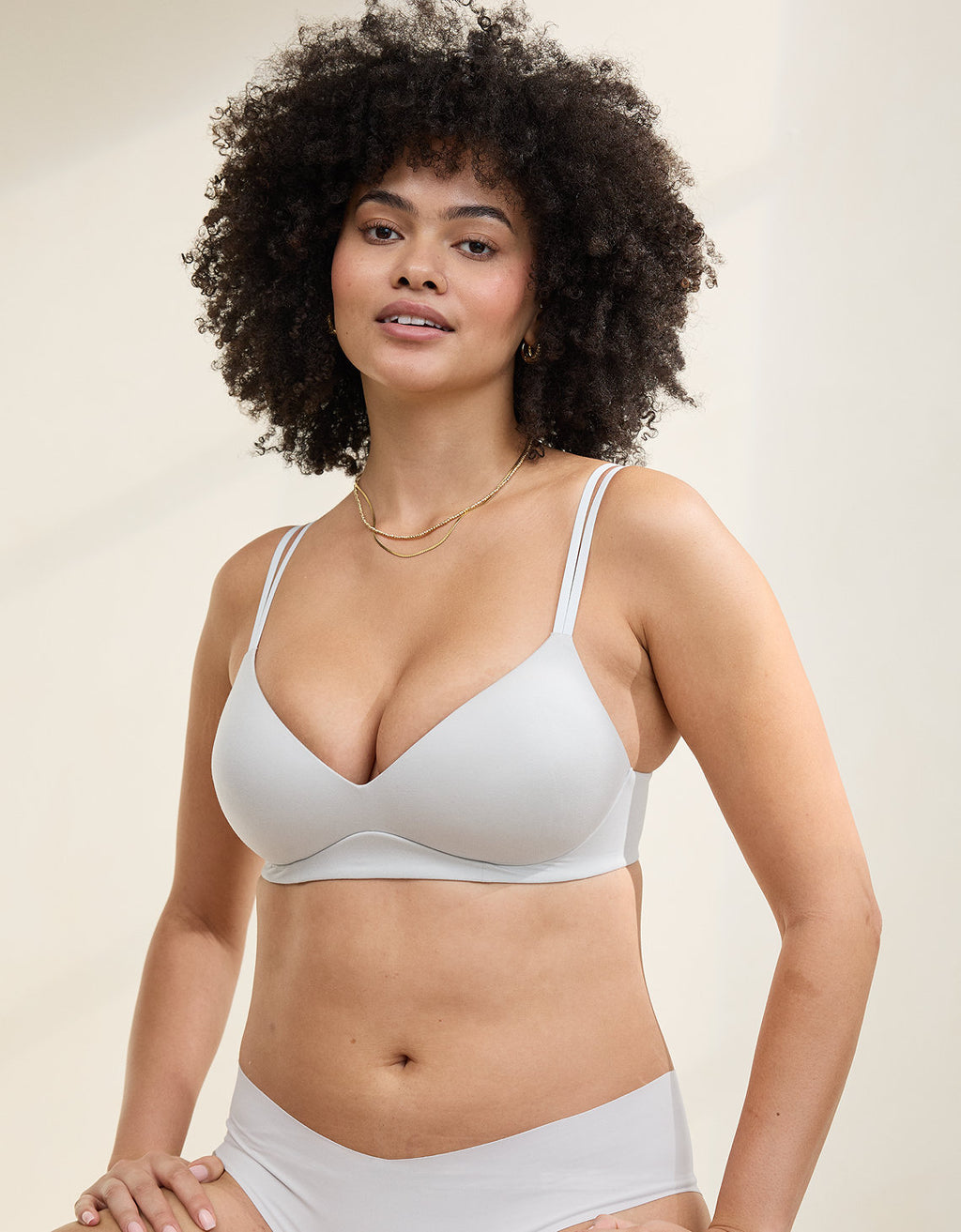 Bra sin varilla con realce - Gris 0737_4967_010_os