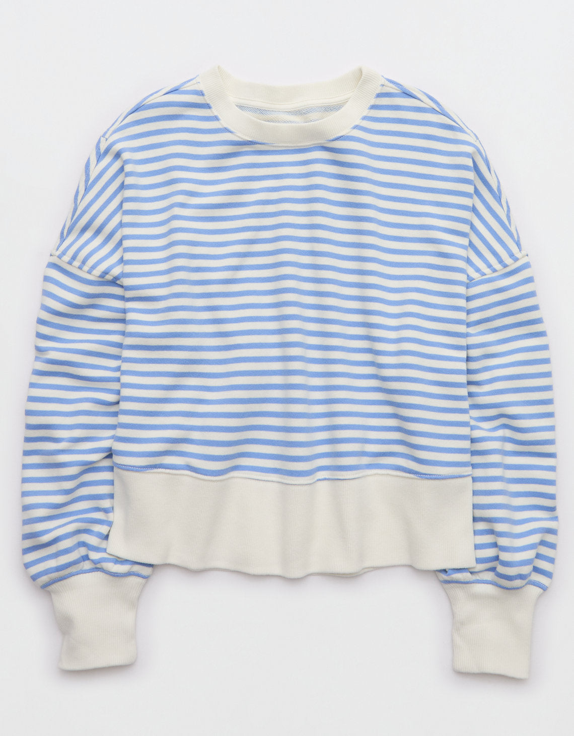 Buzo Clásico cuello redondo Aerie - Azul 0743_3607_867_f