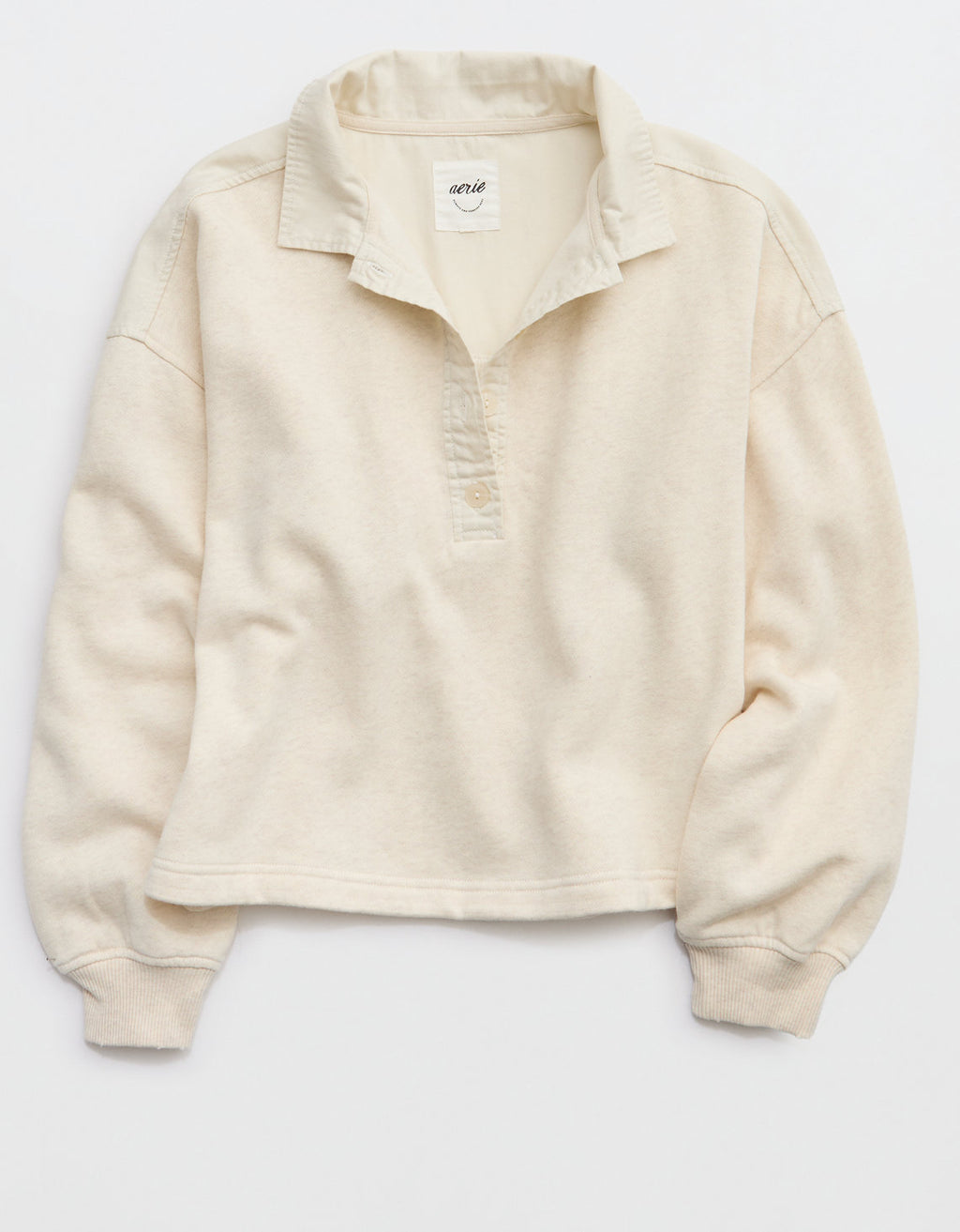 Sudadera de Primera Clase Aerie - Blanco 0743_3849_062_f
