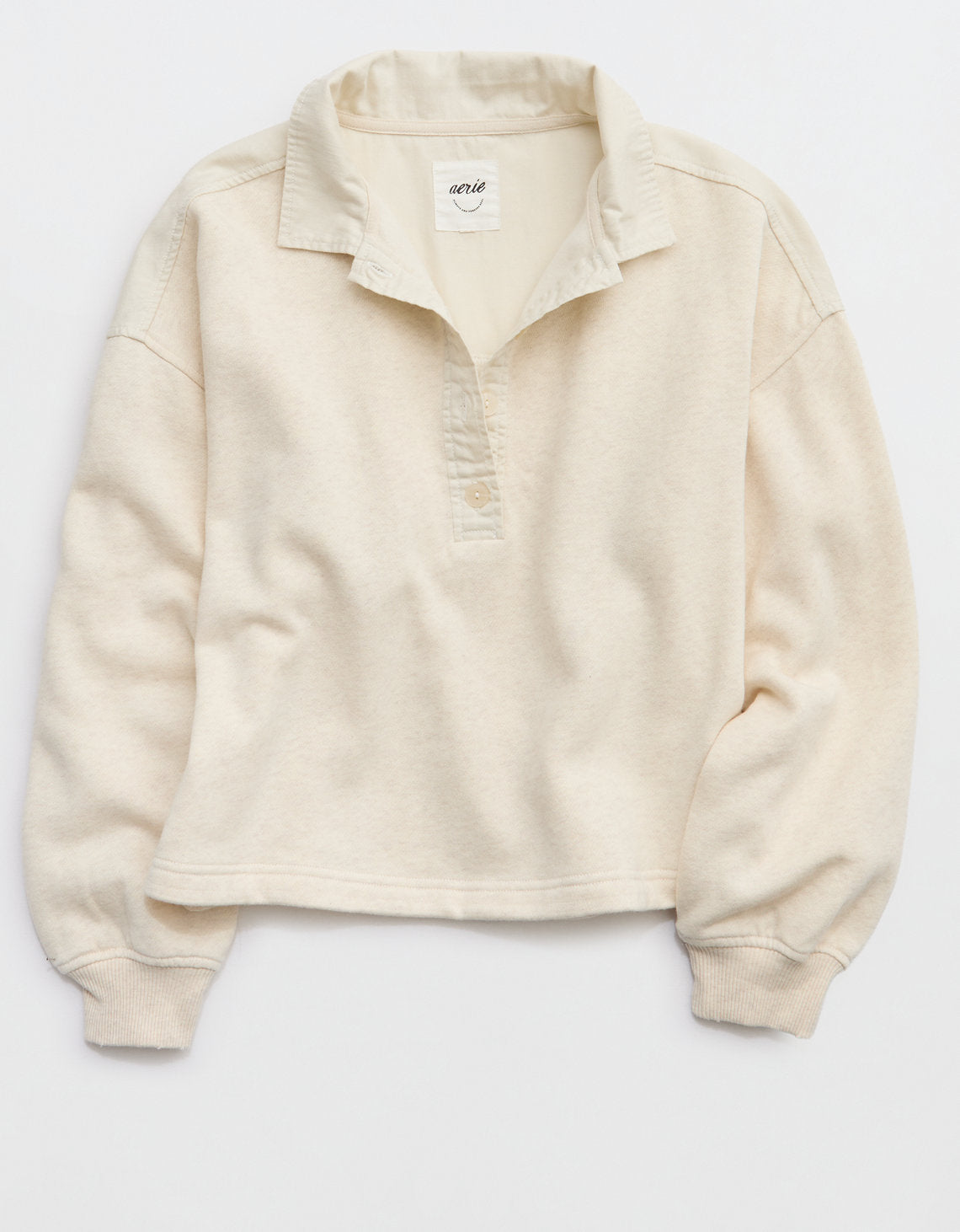 Sudadera de Primera Clase Aerie - Blanco 0743_3849_062_f