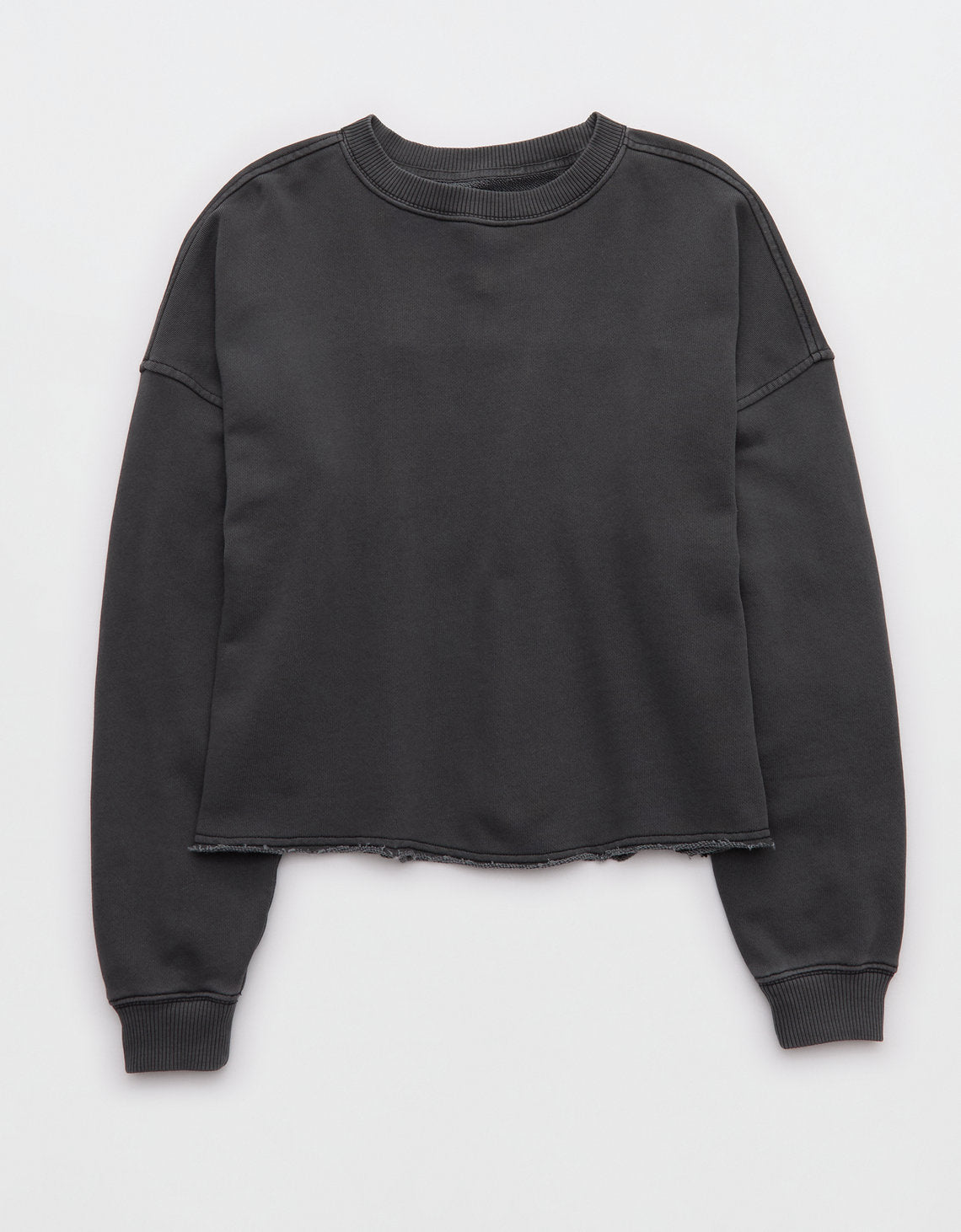 Sudadera con cuello redondo del equipo del festival Aerie Fringe - Gris 0743_3933_005_f