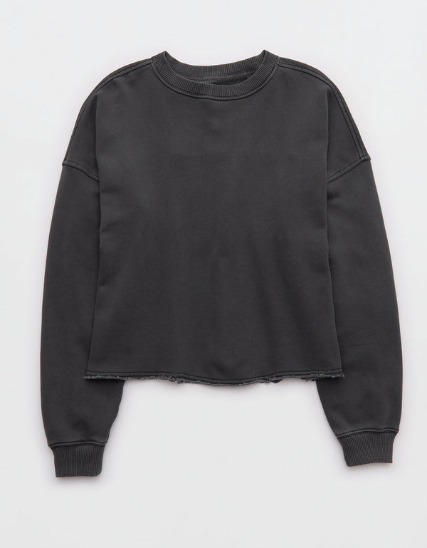Sudadera con cuello redondo del equipo del festival Aerie Fringe - Gris