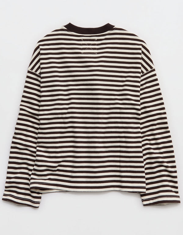 Sudadera Henley Alumni de Aerie - Generico