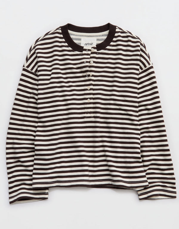 Sudadera Henley Alumni de Aerie - Generico